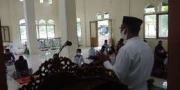 Foto : Pelaksanaan Shalat Idul Adha 4441 H di Masjid Baiturrahim Lombongan