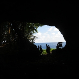 Situs Gua Buide, Pulau Melonguane, Kep. Talaud. Sumber: Balar Sulut