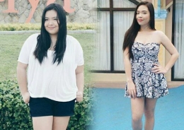 Photo : Transformation girl from fat to sexy fashion.com