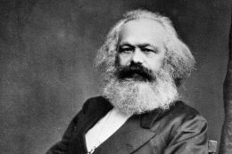 Foto : Karl Marx, Yahudi dari jerman , 1932an | Gambar tokoh komunis dari Pinterest (01/08/2020)