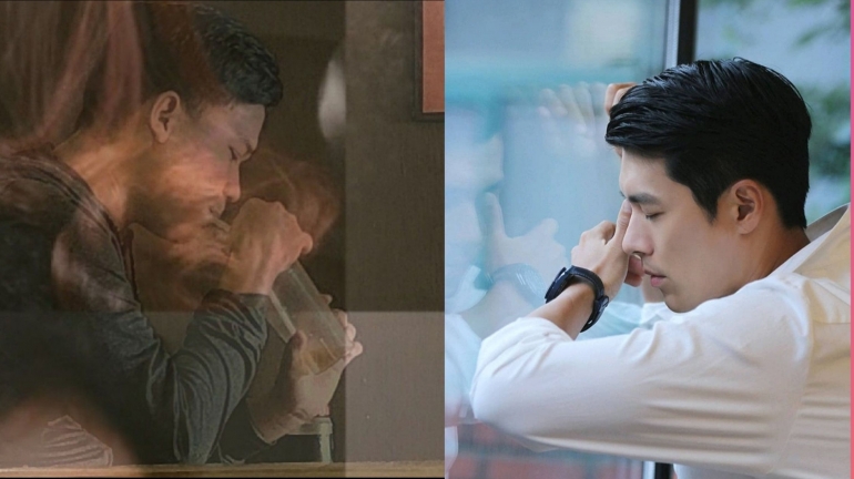 Foto : Mr. Axel Azzam and Mr. Hyun Bin are contemplations about racism in world | document from modern.id