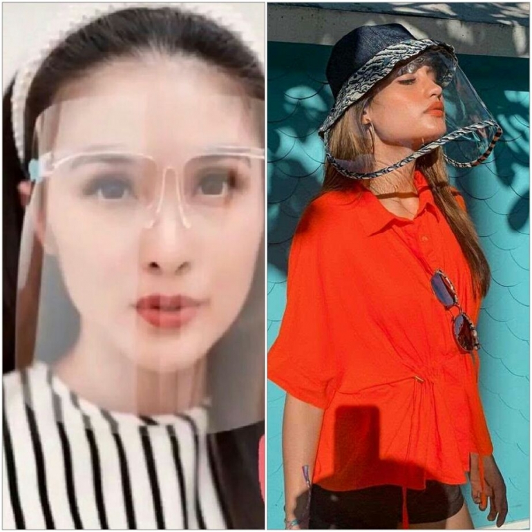 Sumber: Instagram Face Shield Import dan LV