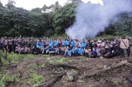 Sukses Pembakaran Ganja Aceh seberat 1 Ton (doc BNNP Aceh)