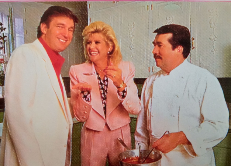 Donald Trump, 30 tahun lalu. Sumber foto dari MBB Jakarta Jakarta, th 1989 koleksi pribadi.