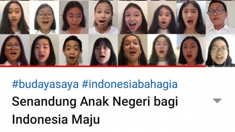 Bernyanyi bersama anak-anak Indonesia | SS Indria Salim