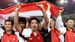 2002, Indonesia membawa pulang Piala Thomas (indosport.com)