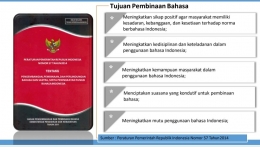 Dok. Badan Pembinaan dan Pengembangan Bahasa dan Sastra Indonesia. 