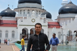 Masjid Baiturrahman Aceh. Peninggalan sejarah. Dokpri