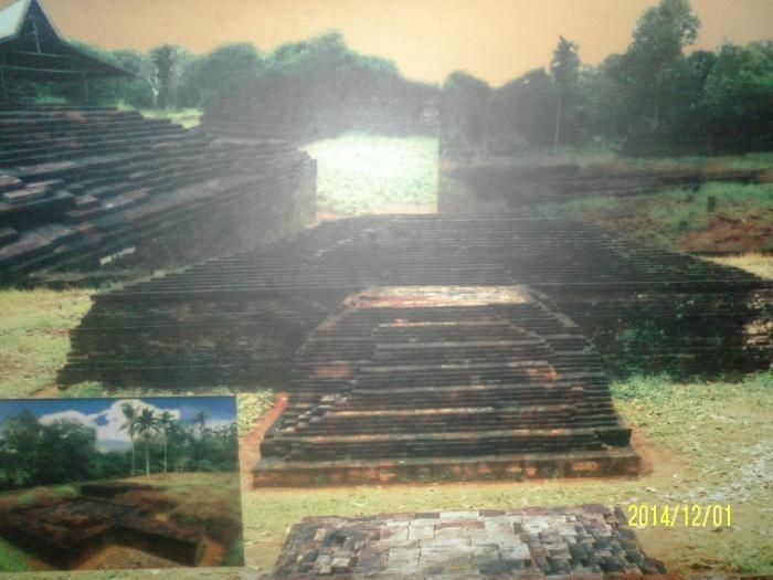 Candi Muaro jambi merupakan kubah Raksasa (dok pribadi)