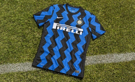 Jersey kandang Inter Milan musim depan. Foto: Inter.it