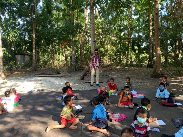 Situasi Kelas terbuka/dokpri