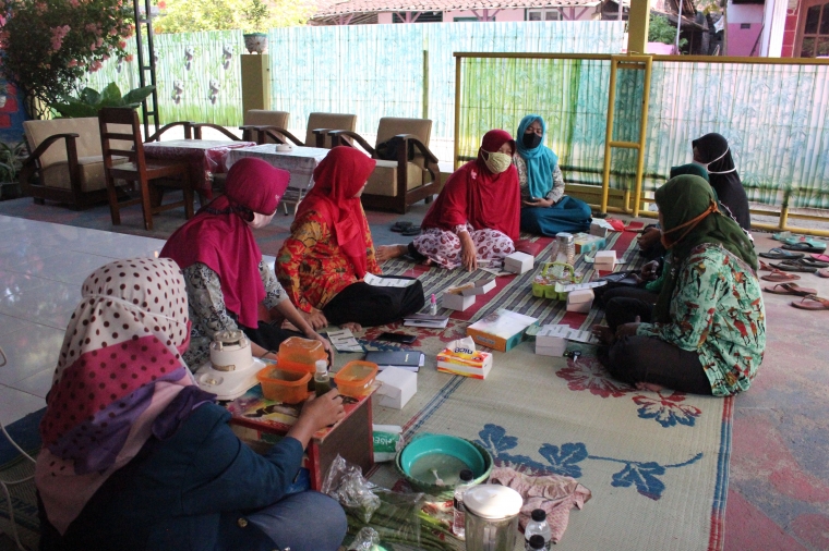 Edukasi Pembuatan Hand sanitizer | dokpri