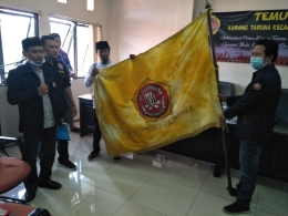 Pengukuhan Ketua Karang Taruna terpilih oleh pengurus Karang Taruna Kabupaten Bekasi | dokpri
