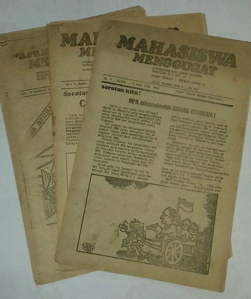 Buletin MM dalam bentuk stensilan (Dokpri)