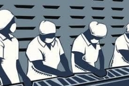 Ilustrasi pekerja swasta (sumber: Kompas.com)
