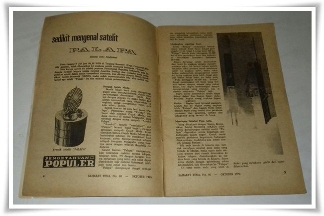 Salah satu rubrik Majalah SP (Dokpri)