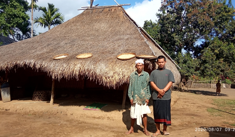 Dokpri. Bersama Meloqa, Kepala Adat Suku Sasak Lombok, Bayan, Kabupaten Lombok Utara-NTB