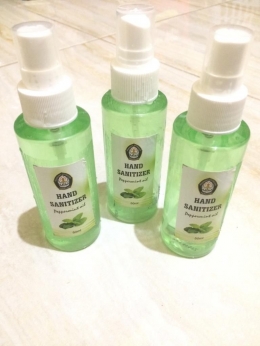 Produk Hand Sanitizer Peppermint Oil