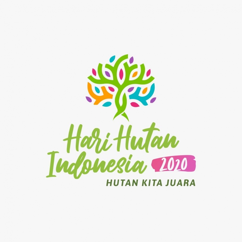 Logo Hari Hutan Indonesia tahun 2020. Foto: harihutan.id