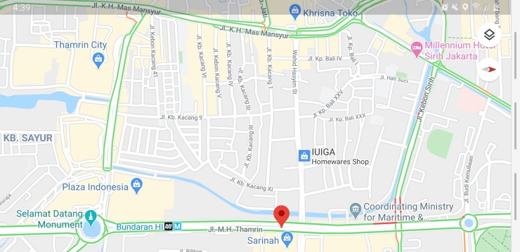 Jalan Thamrin (googlemaps/dokpri)