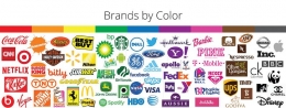 Warna dari logo brand ternama (yourstory.com)