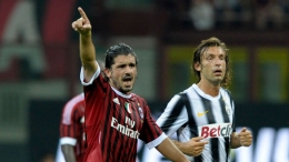 Gennaro Gattuso dan Andrea Pirlo (Foto Skysports.com)