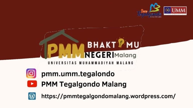Alamat media sosial kelompok 4 PMM UMM Tegalgondo|Dokpri
