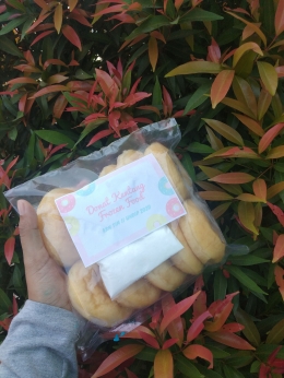 Hasil dari pembuatan donat kentang frozen/dokpri