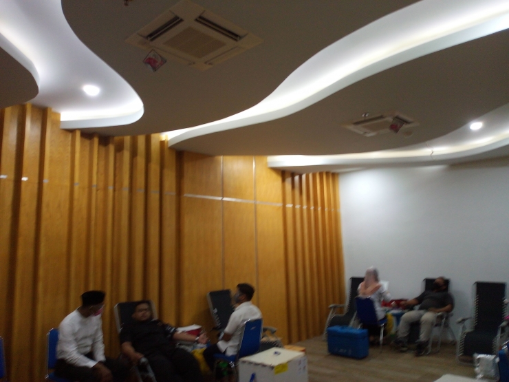 Kegiatan Donor Darah di Hotel Rasamala Banda Aceh (doc Pribadi)