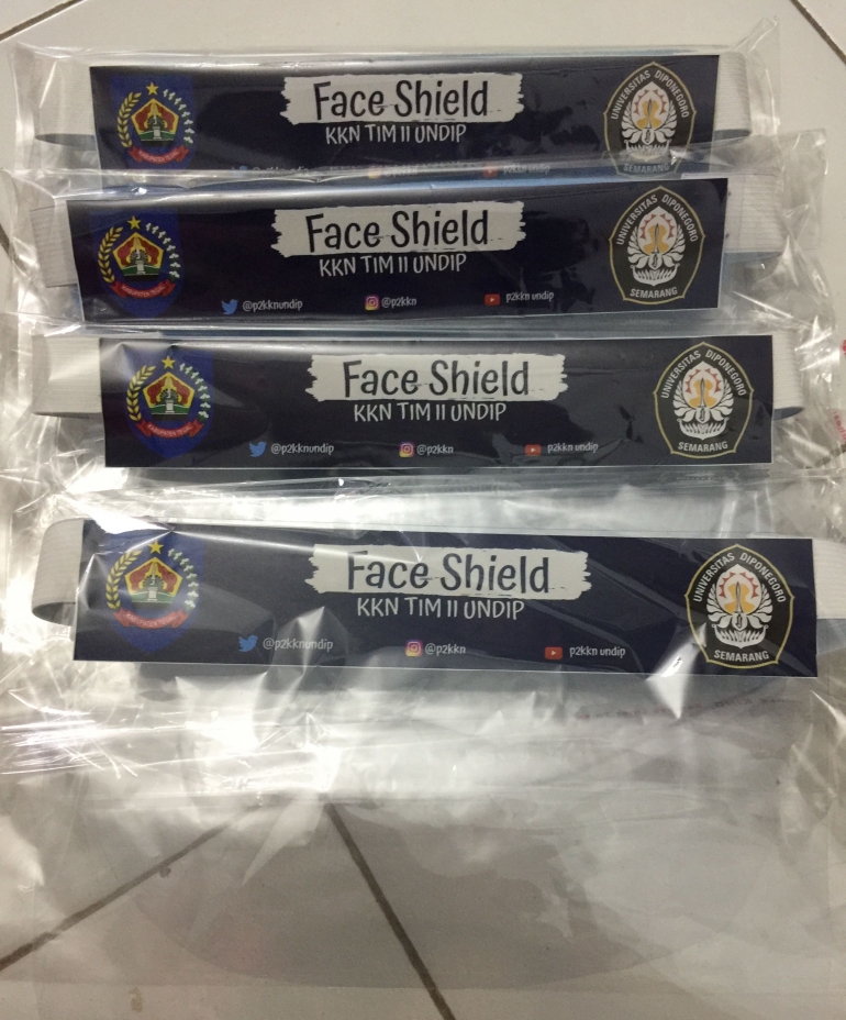 Hasil Pelatihan Face Shield