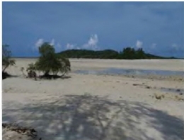 Pulau Setan Nus Nitu di Tanimbar Barat, Maluku Barat Daya. Sumber: dokpri/lucas wattimena/balar maluku