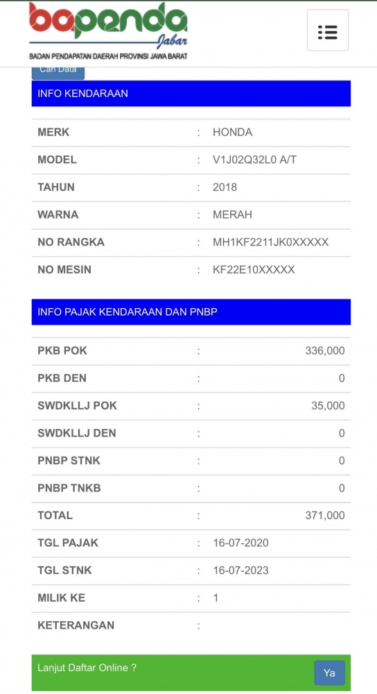 Bayar Pajak Kendaraan Online Tanpa Ribet dan Antre Halaman Bayar Pajak Kendaraan Online Tanpa Ribet dan Antre Halaman