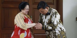 Ketua Umum PDIP Megawati Soekarnoputri & Ketua Umum Gerindra Prabowo Subianto, Sumber: Rmol