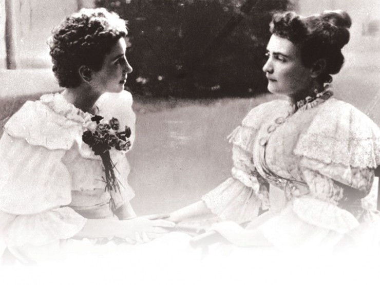 ilustrasi Anne Sullivan dan Hellen Keller sumber : abbaloveministries.org