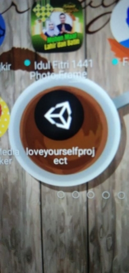 Dokpri|NB:ini adalah tampilan dari project 3D loveyourselfproject yang sudah terinstall