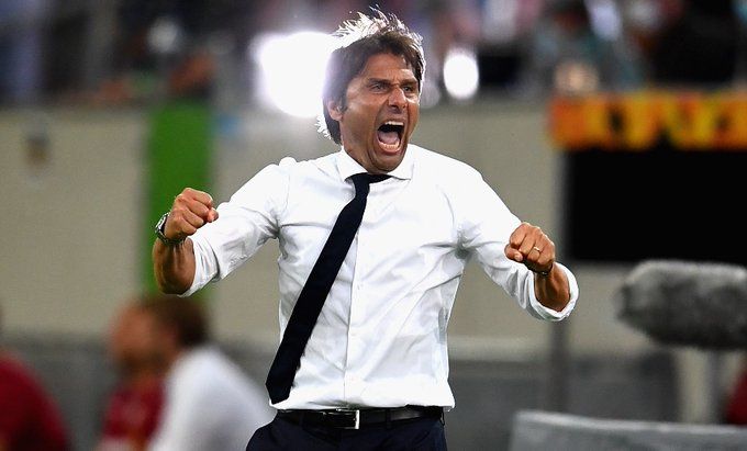 Antonio Conte sangat emosional menanggapi pertandingan perempatfinal ini (11/8). Gambar: Inter.it