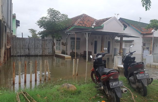 Banjir Rob yang menggenangi Rumah (Dok.Pri)