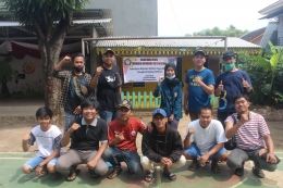 Mahasiswi KKN Undip Bersama Anggota Karang Taruna Unit 01 Desa Kedaung (Dokpri)