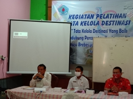 Diding Setiadi, saat membuka kegiatan pelatihan tata kelola destinasiDokpri