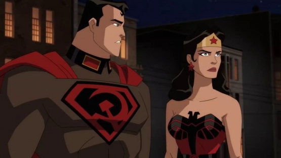 Superman dan Wonder Woman | property of Warner Bros Animation