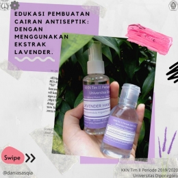 Lavender Hand Sanitizer (Dokpri)