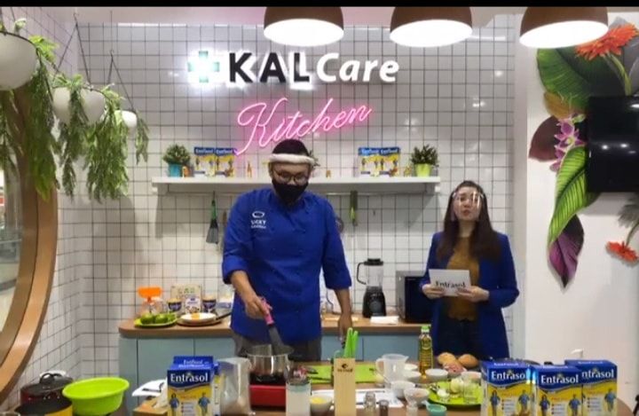 tangkap layar zoom live cooking