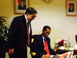 Fadli Zon dan Jokowi (twitter.com/ @fadlizon).