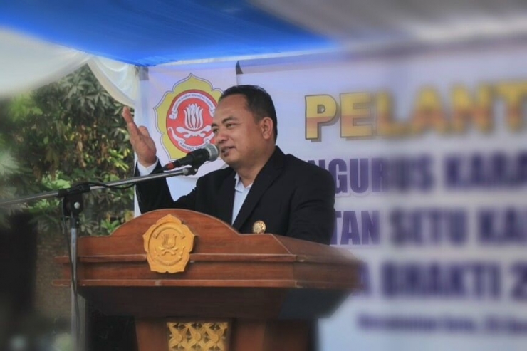 Ahmad Taufik, Ketua Karang Taruna Kabupaten Bekasi/dokpri