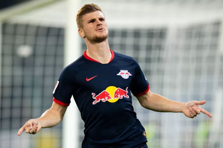 Timo Werner saat masih membela RB Leipzig. Foto bundesliga.com dipublikasikan kompas.com