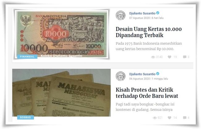 Beberapa tulisan saya (Dokpri)