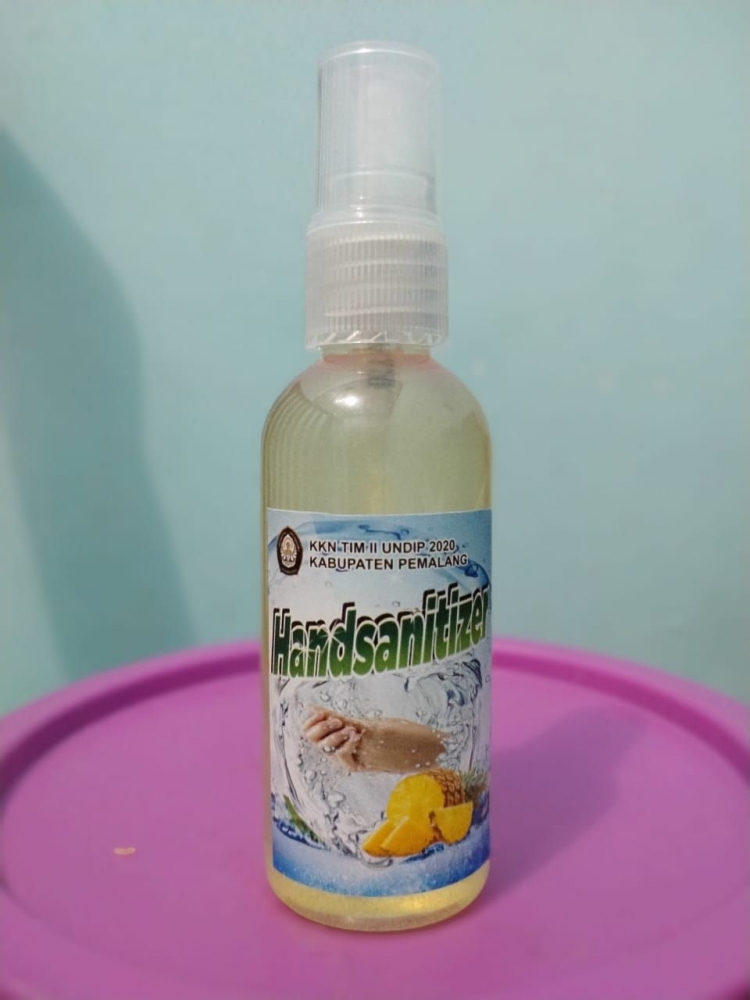 Produk handsanitizer kulit nanas/dokpri