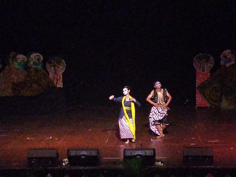 Penampilan Sanggar Seni Putera Bongas pada event budaya Panggung Kahanan, 14 Agustus 2020. | Dokpri