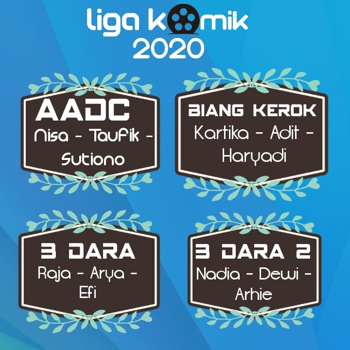 Tim peserta Liga KOMiK (dok. KOMiK)