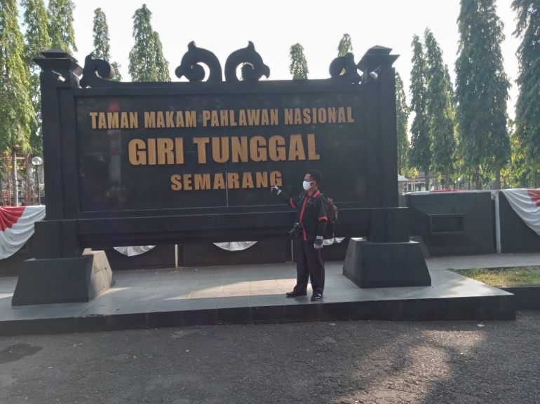 Ilustrasi Taman Makam Pahlawan Giri Tunggal Semarang /dokpri 